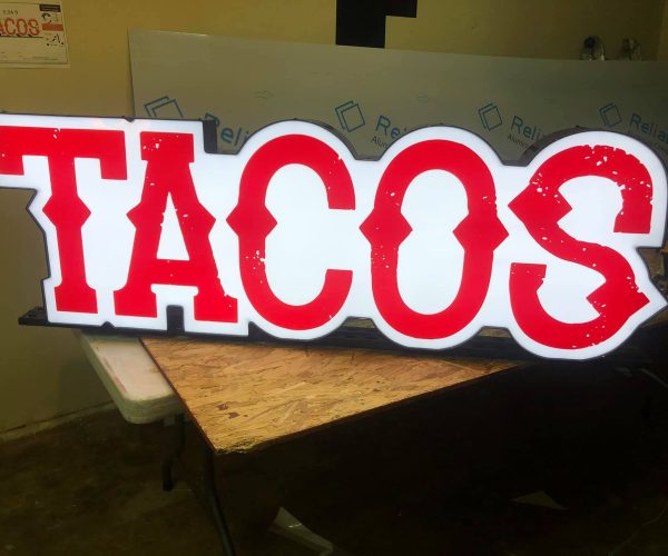 Tacos Sign